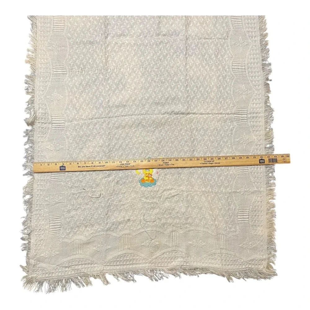 VTG 90s‎ Sesame Street Blanket Baby Big Bird Jim Henson 45